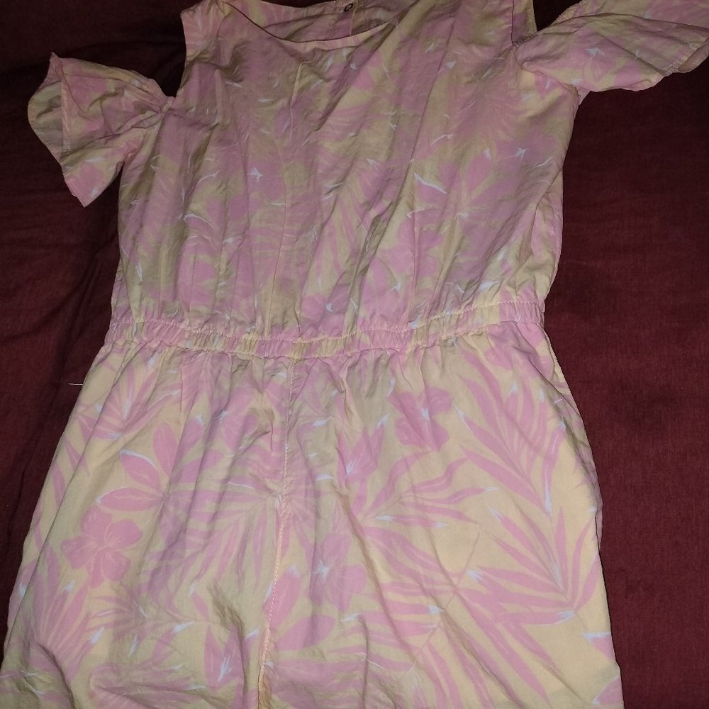 Girls Light Pink Short Sleeve and Shorts